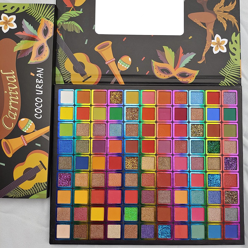 Casual Style Multicolor Eye Plastic Eye Shadow