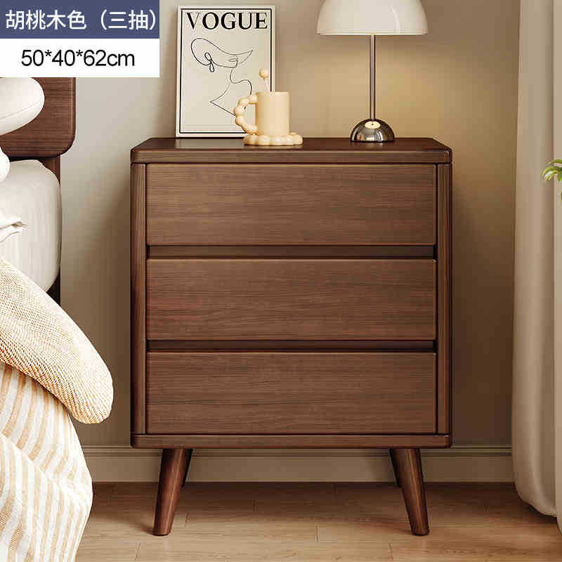 Nordic Bedside Table Modern Minimalist Bedroom Practical Bedside Table White Storage Cabinet Economical Storage Cabinet Small Cabinet