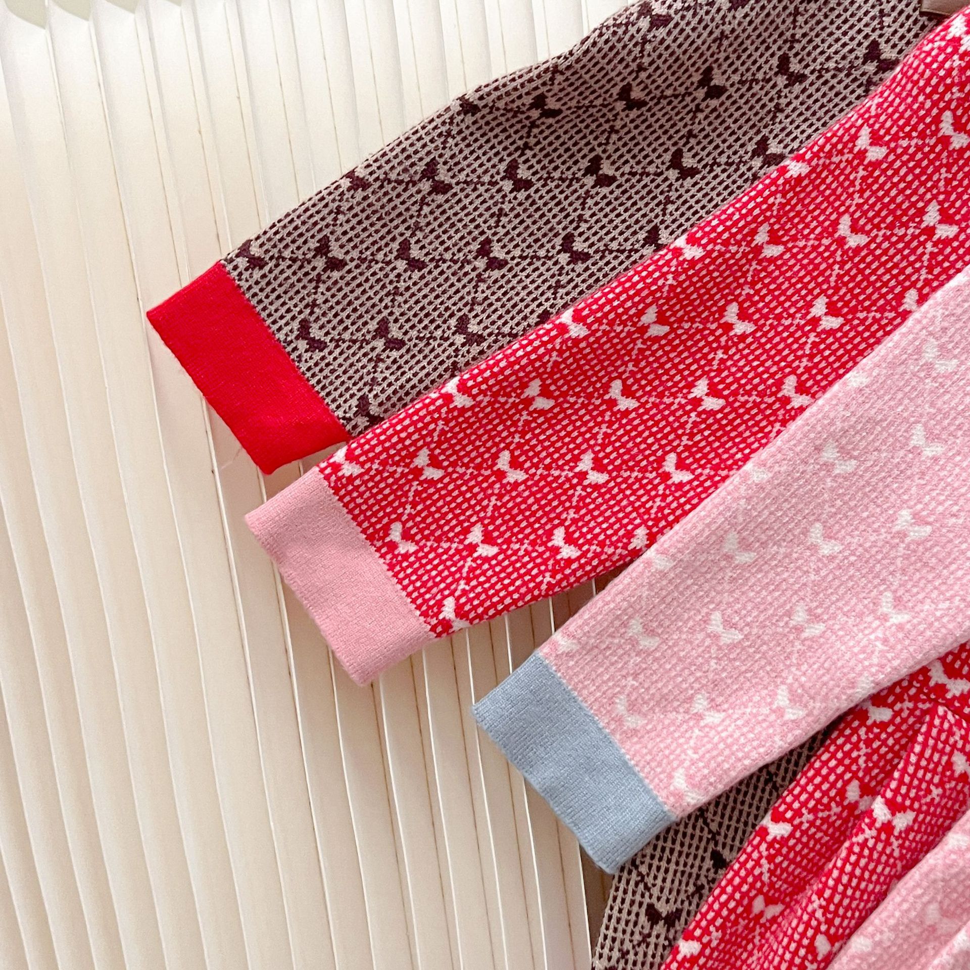 JINYONG Maglione per bambini Autunno/Inverno Nuova bambola per abito da principessa a maniche lunghe lavorata a maglia da ragazza_voghion.com
