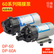 微型高压隔膜泵DP-60 12V/24V扫路车喷水泵美容仪器808直流电动泵