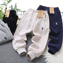 2025秋款儿童卫裤儿童小马运动裤即墨外贸韩版童镰刀裤P链休闲裤
