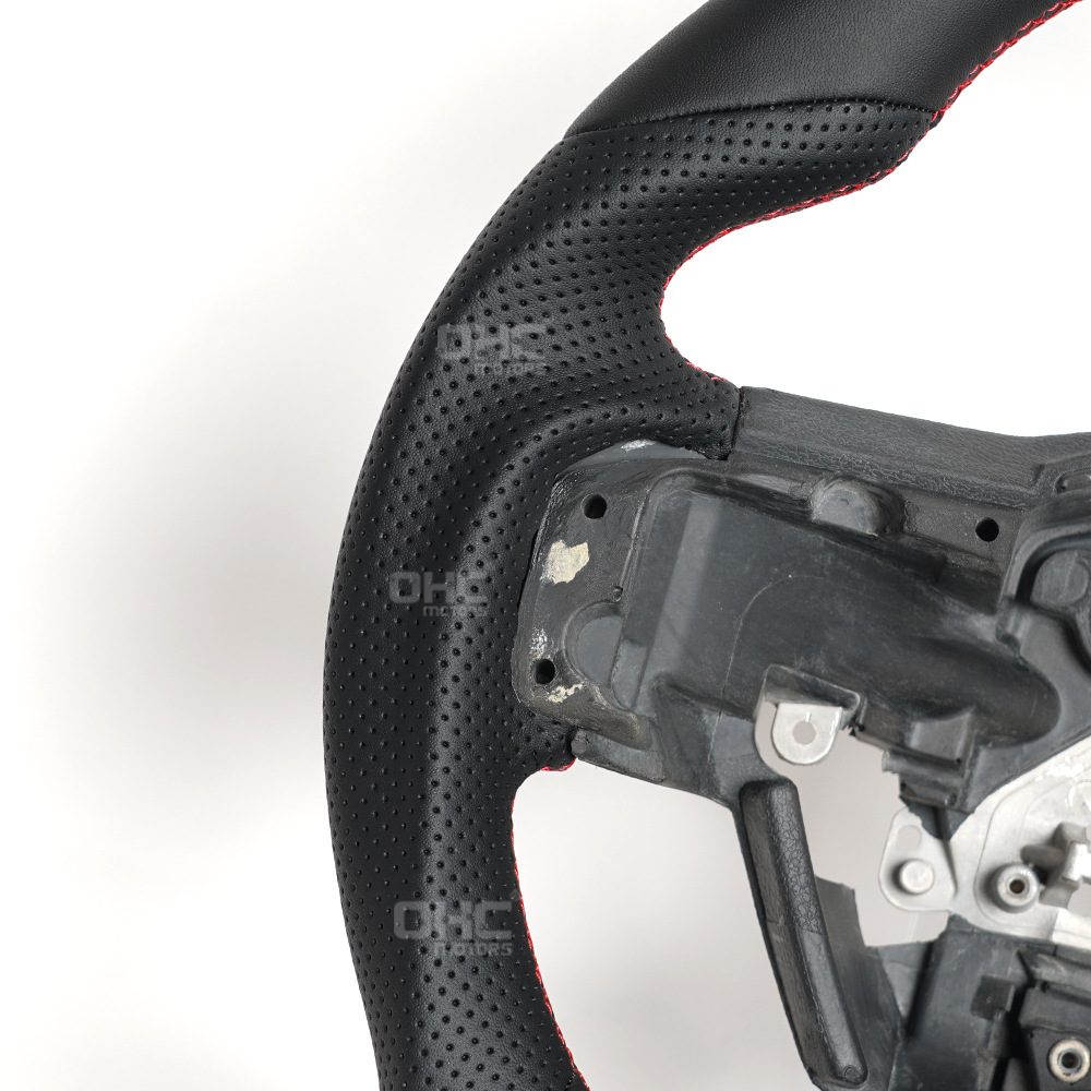 Cross-Border Hot-Selling Product Suitable for 15-20 Ford F150 Raptor Full Leather Car Steering Wheel Modification