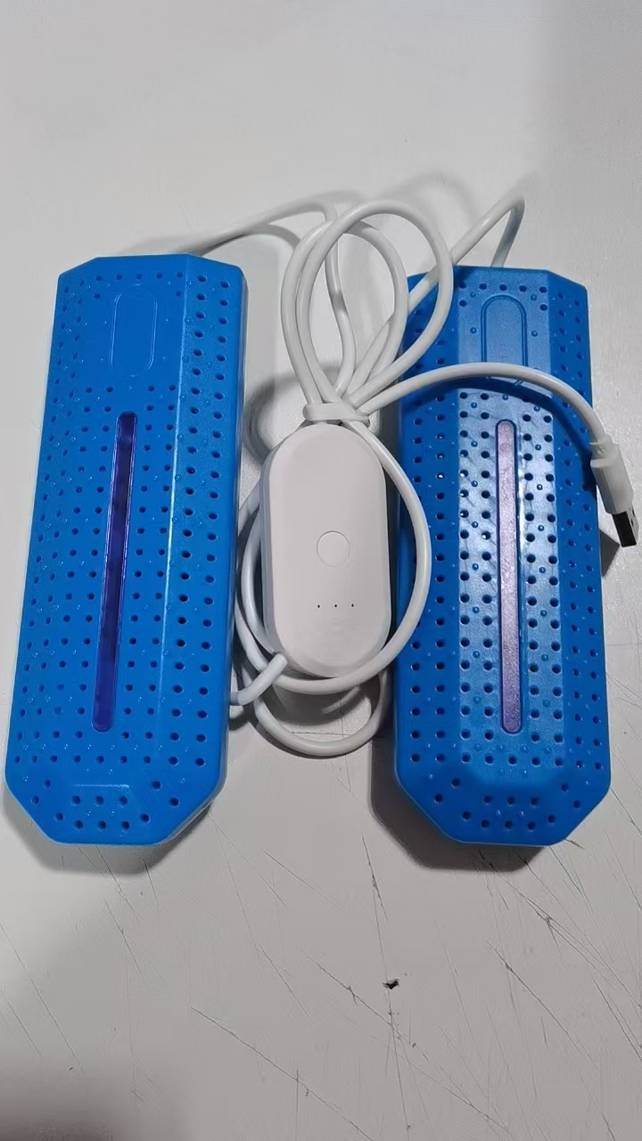 USB 양면 보라색 조명 시간 제한 파란색