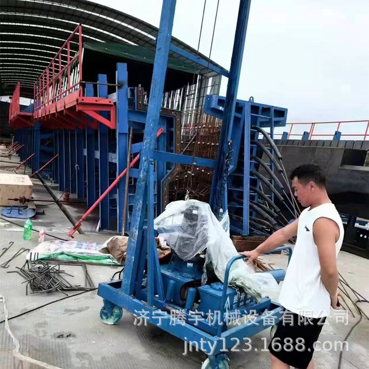 黑龙江桥梁橡胶管穿管机 桥梁穿管机械