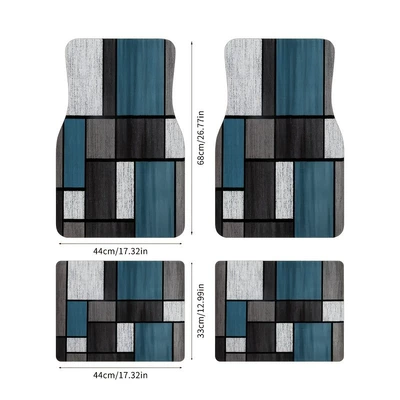 Avtomobil döşəmə paspasları — Mat Wholesale - dsn-foot-pad-21-3344-two-piece-set