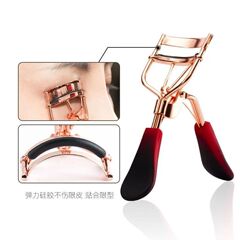 New A4 handle chrome-plated eyelash curler beauty tool wide-angle rubber plastic handle eyelash curler eyelash curler