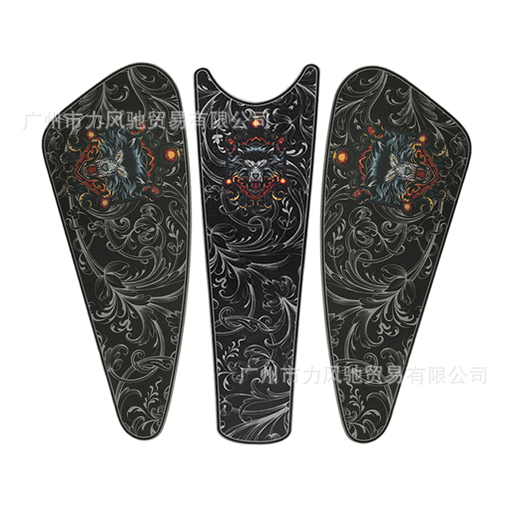 Aplicable Harley 883N XL1200 Etiqueta del tanque de combustible de la motocicleta Etiqueta del costado del tanque de combustible Etiqueta decorativa impermeable modificada