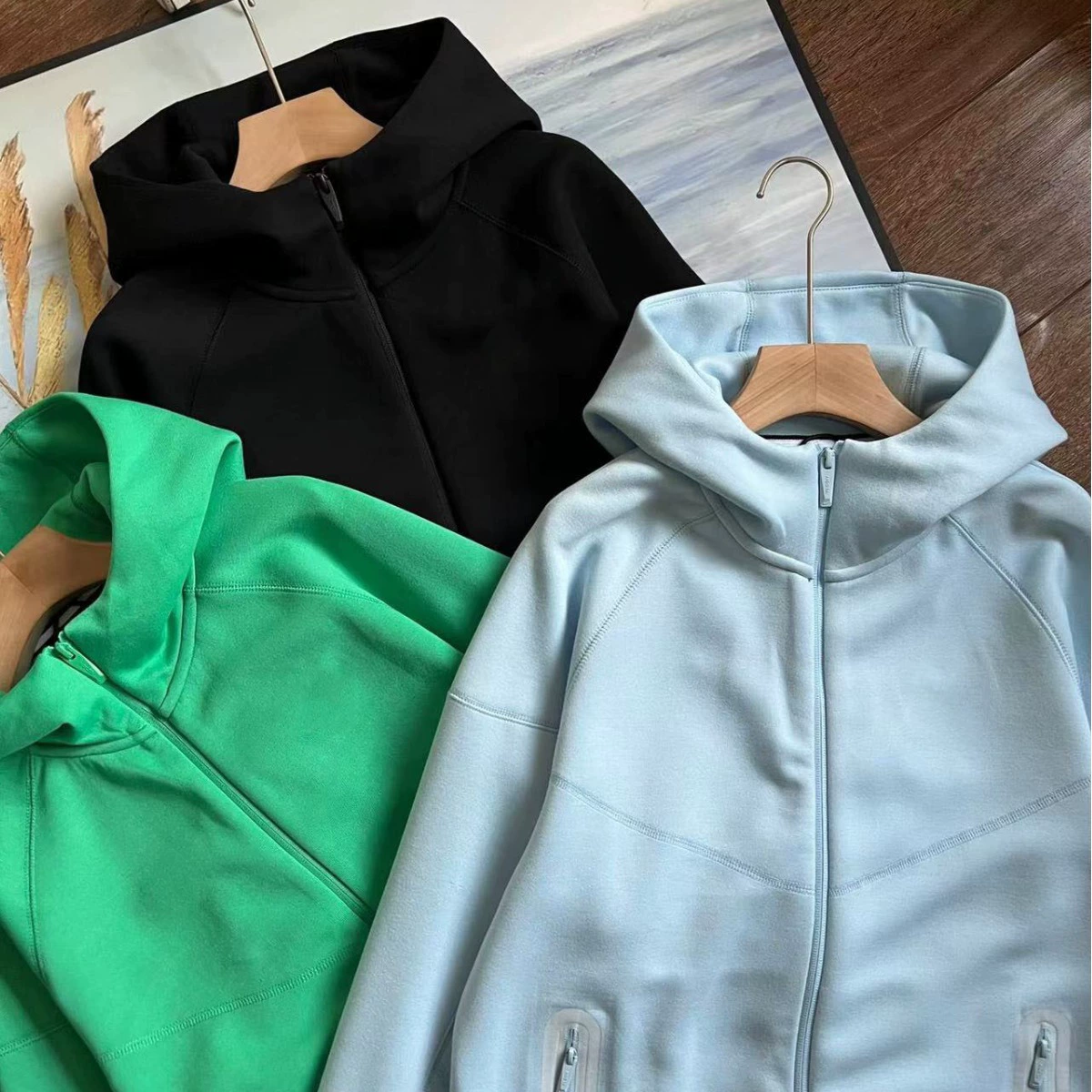 2024 новый мужской и женский спортивный повседневный куртка с капюшоном 454