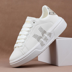 男女同款厚底小白鞋軟底情侶款滑板鞋歐版潮鞋男休閒鞋百搭軟底鞋
