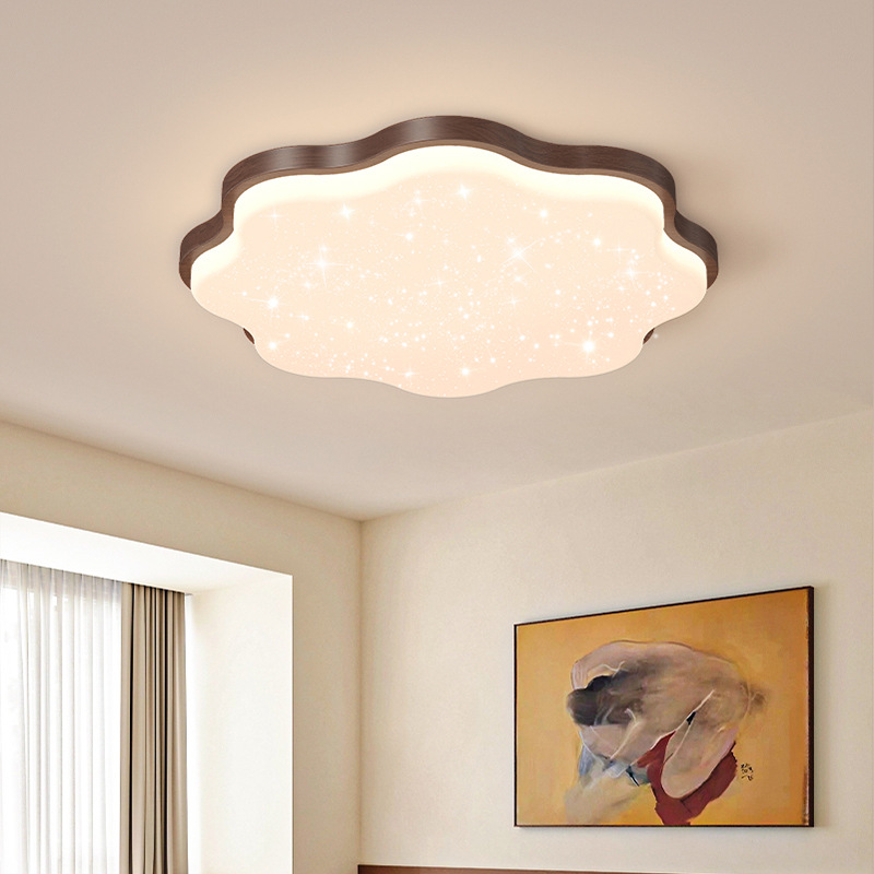 2025 nueva sala de estar romántica y cálida habitación gypsophila habitación para niños lámpara de techo paquete de casa de espectro completo