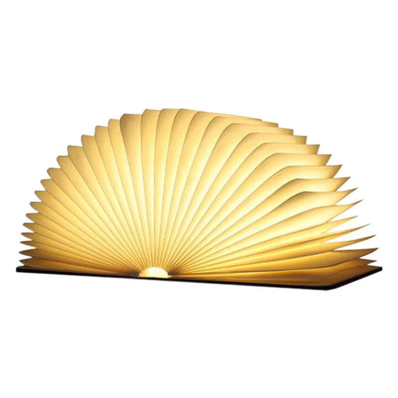 Lámpara de libro Bluetooth plegable creativa Lámpara de libro luminosa táctil LED Pantalla creativa Luz de noche Regalo de empresa de año nuevo