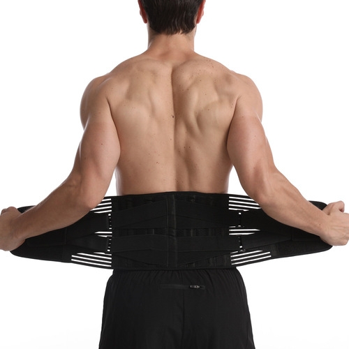 Sports waist protector, fitness protective lumbar support belt, breathable weightlifting corset, waist protector, sporting goods wholesale