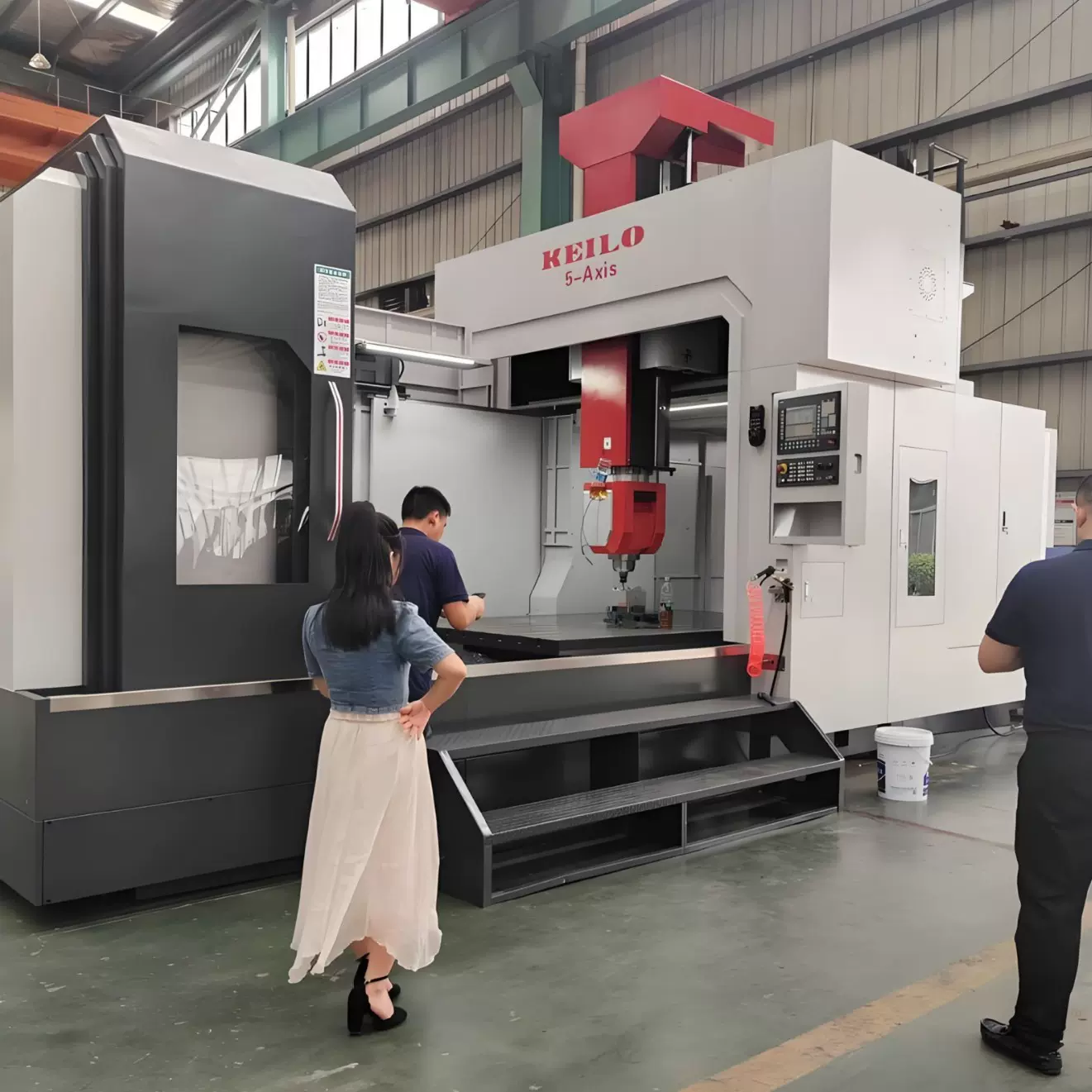 喜源数控动柱五轴大型龙门加工中心5030铣多工位大型生产厂家