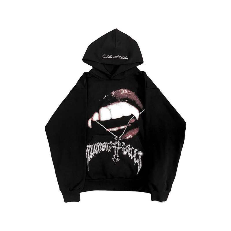 アメリカンハイストリートレトロ「ATONEMENT」HOODIE「ATONEMENT」プリントパーカー、男女兼用|undefined