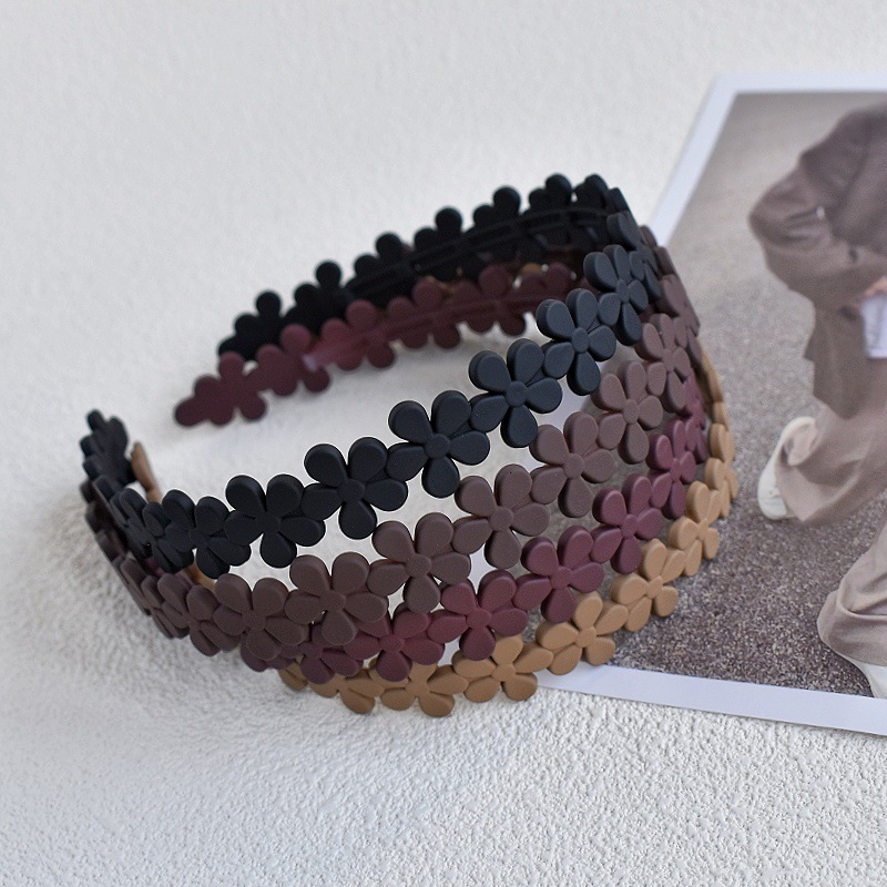 67g Weight Simple Style Classic Style Women's Flower Arylic Stoving Varnish Hair Band
