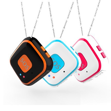 V28 Sos Emergency Fall Alarm Gps Tracker Locator Pendant Portable Elderly