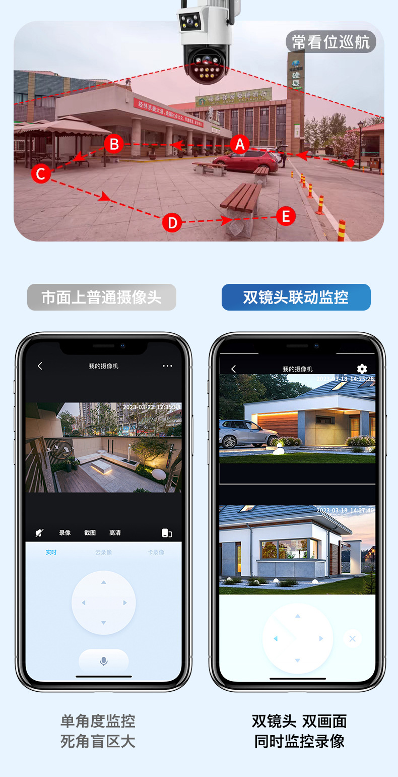 远程监控摄像头