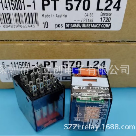 全新原装TE/泰科继电器 PT570L24 PT570T30 PT270L24 PT270T30