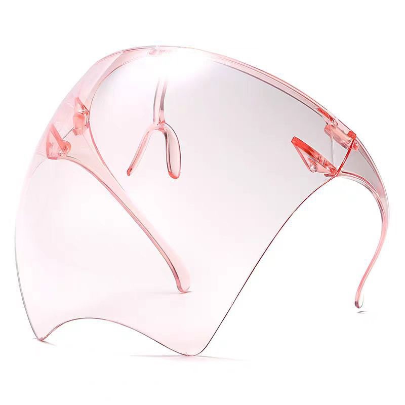 Nuevas máscaras espaciales protectoras faciales anti-splash anti-nebble gafas de aislamiento de alta definición anti-humo de petróleo protectoras de seguridad anti-epidemia