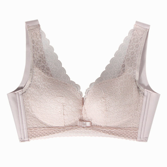 Japan Cross-border Explosions Milk Kapok Small Chest A Change C Traceless Underwear Women's Rimless Gathering Adjustable Upper Bra