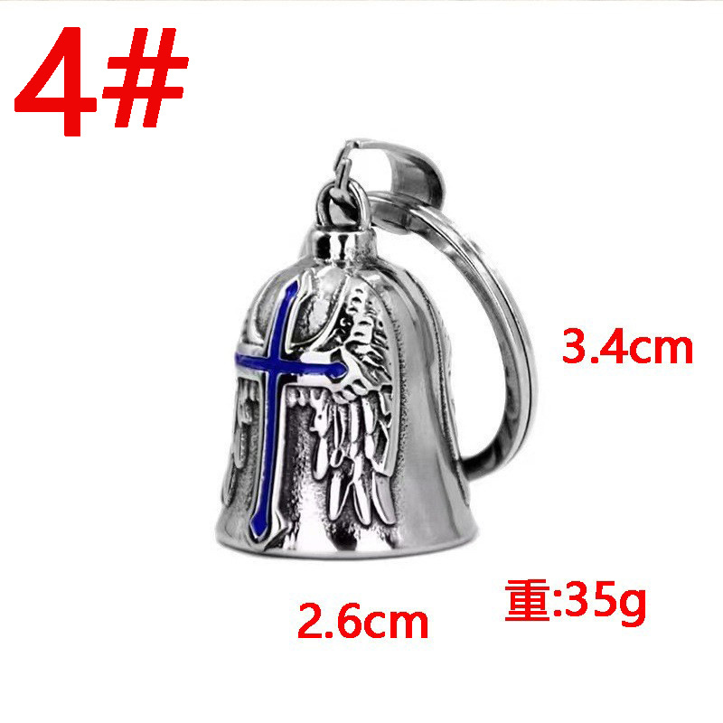 Europa y los Estados Unidos Amazon venta caliente campanas en el nuevo crucifijo retro exorcismo montar joyas colgante campanas