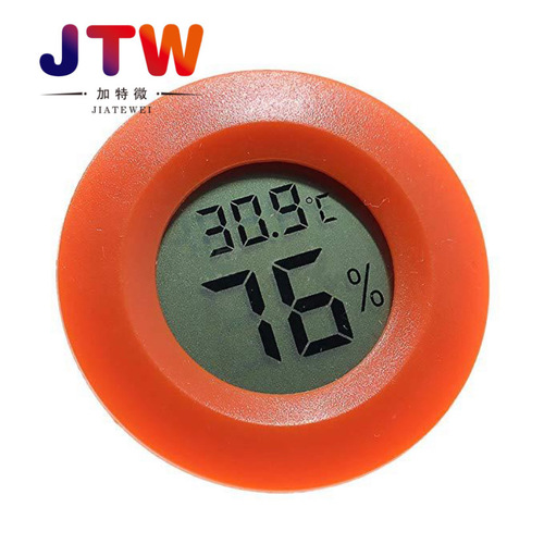 Circular Electronic Thermometer and Hygrometer, Insect Electronic Thermometer and Hygrometer, Acrylic Box Insect Trap Thermometer