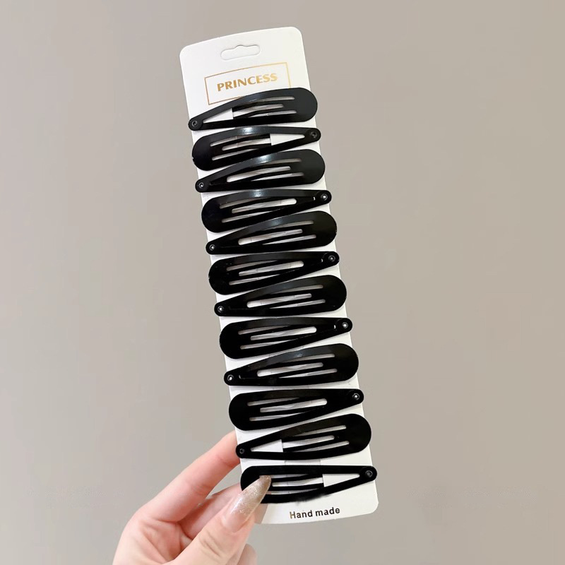 Clips de cabello esmerilado de color, clips de cabello lateral de las mujeres, toque de cabeza posterior, clip de cabello rotos, clip de cabello rojo en línea 2025, nuevo