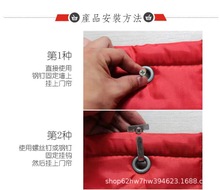 酒吧KTV隔音门帘直播超强隔音防噪冷库车间开空调隔温棉门帘