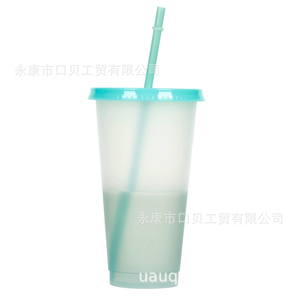 Inventario 24oz / 710ml taza de color frío taza de plástico taza de fruta taza de café taza de bebida taza de circulación