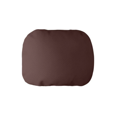 Pillows, Car Backrest Pillows, Headrest - 1-punched-nappa-leather-maybach-headrest-mocha-brown