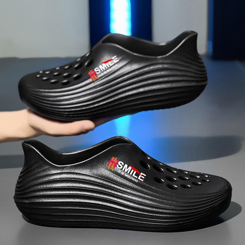 2025 nuevos zapatos con agujeros todo incluido de verano, sandalias de vadeo al aire libre de moda, zapatos de coco para hombres y mujeres casuales de playa