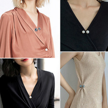 K 74728 Pearl Waist-adjusting Brooch ������������羳��