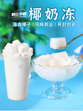 广禧椰奶冻1L 免煮即食椰子果冻布丁生打椰椰冻奶茶店原材料