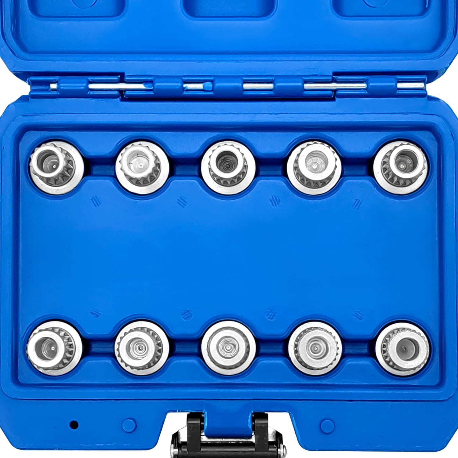10 Pieces of Center-Hole Bmw Tire Anti-Theft Screw Sleeves Compatible with Bmw 12357 Series X1X3456 Anti-Theft Keys