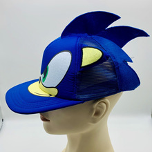 动漫系列 刺猬音速小子 超音鼠 卡通索尼克 太阳帽 鸭舌帽 棒球帽