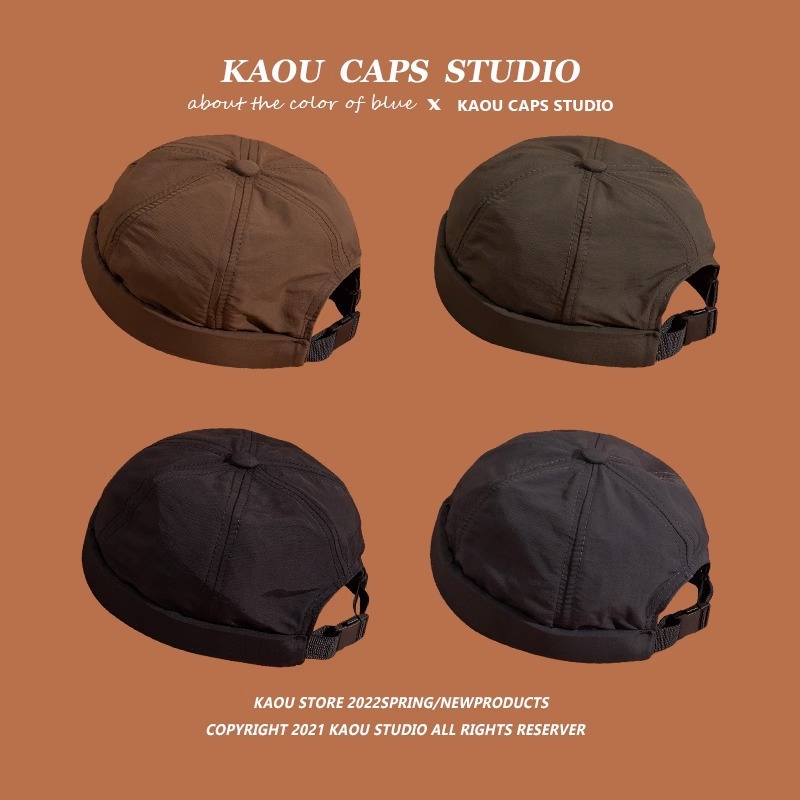 Summer retro quick dry thin breathable Japanese hat