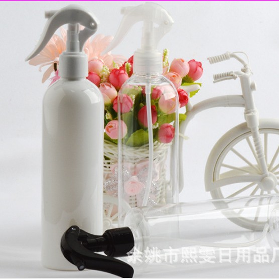 400ml平肩小老鼠喷雾瓶手扣式喷雾瓶pet塑料包材清洁细喷瓶