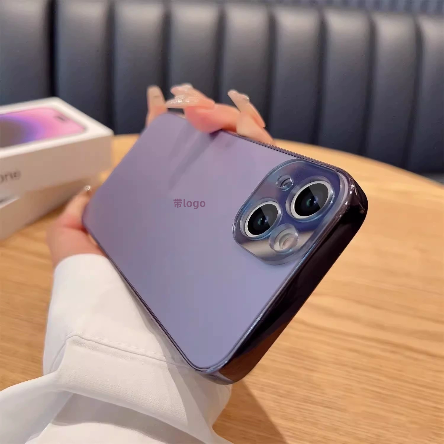 Apple, совместимый с iPhone 16, матовый чехол для телефона, защитный чехол, 15 pro max, защита осени