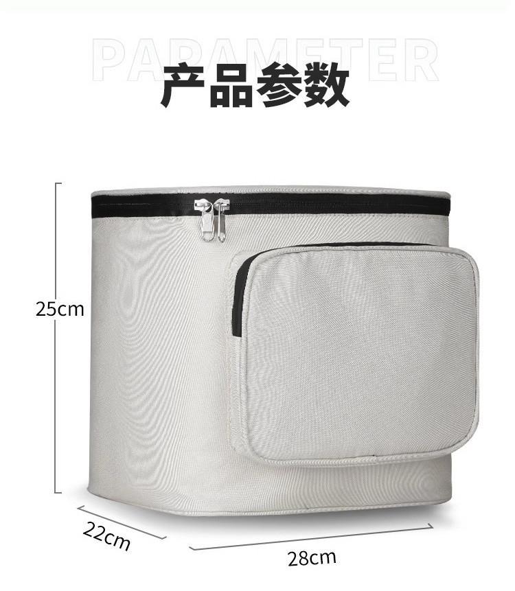 Electric vehicle hanging bag, large-capacity helmet bag for the trunk, rear hanging bag, storage bag, electric motorcycle rear backrest bag