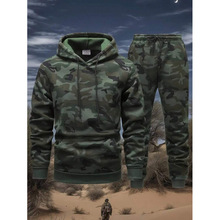 P 37287 Camo Hooded Sport Set �Բ���ñ�˶���װ�羳����ͨ
