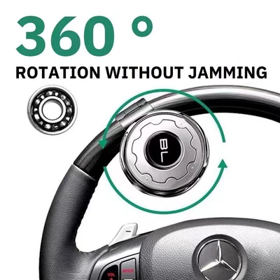 Steering wheel booster – steel ball bearing