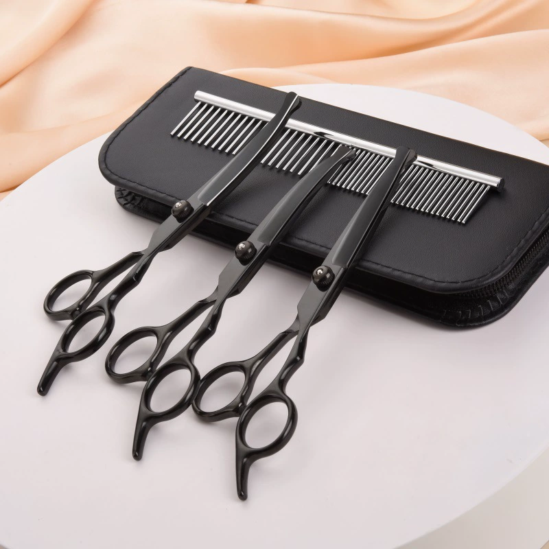 Cosmetic scissors, professional tools set, hair clipper