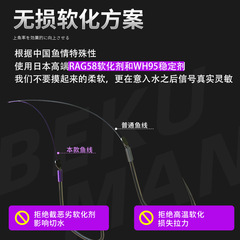 Japanese Toray A90W original high-end fishing line strong pull main line no coil ultra-soft nylon line leader fishing line