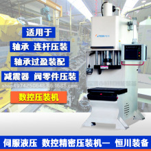 深圳数控压机高精度适用于轴承连杆减震器阀零件的压力压装机