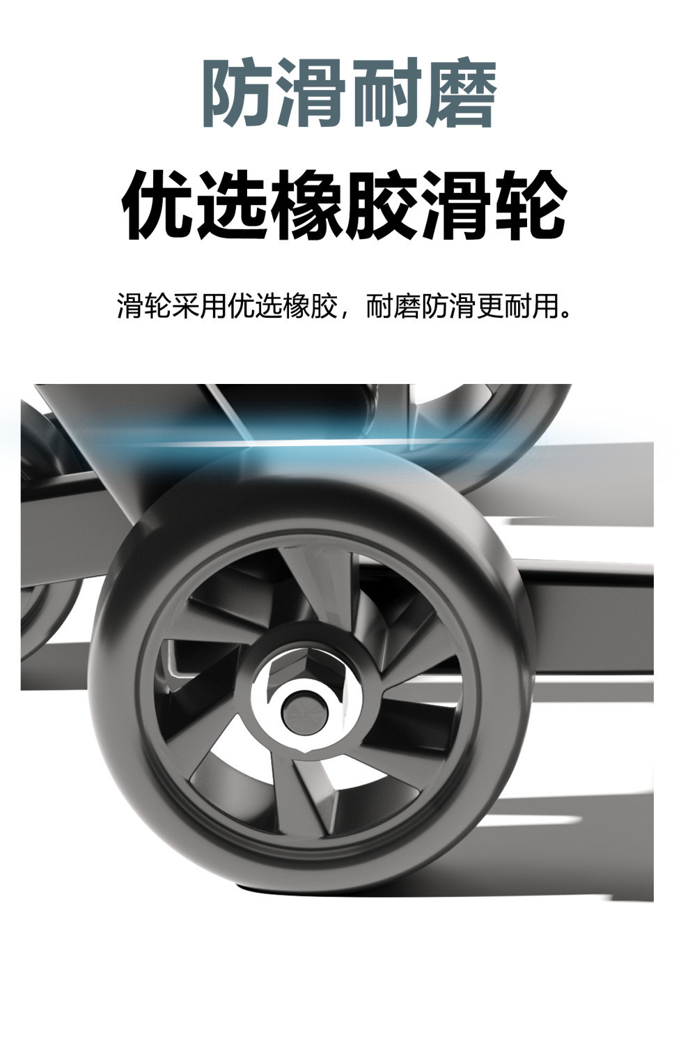 Electric scooter flat tire booster, three-wheeled electric motorcycle flat tire emergency assist trailer, self-help tool for riding