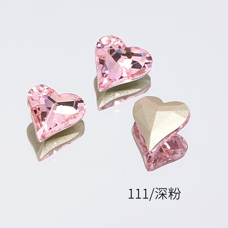 3215 작은 비뚤어진 심장 9*8mm