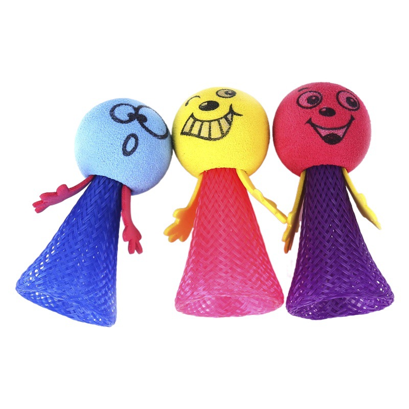 Children's toy bouncing elf eva Spring man bouncing little man jumping little friend gift doll wholesale