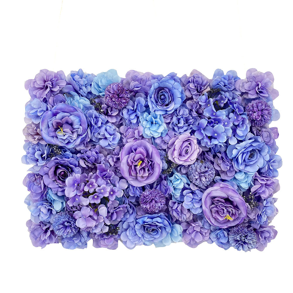 Simulación de muros de flores de fondo decoración de la pared de bodas decoración de ventanas del centro comercial peonía hortenida rosa muros