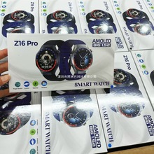 跨境Z16Pro智能手表蓝牙通话1.52inch消息推送AI语音助手运动