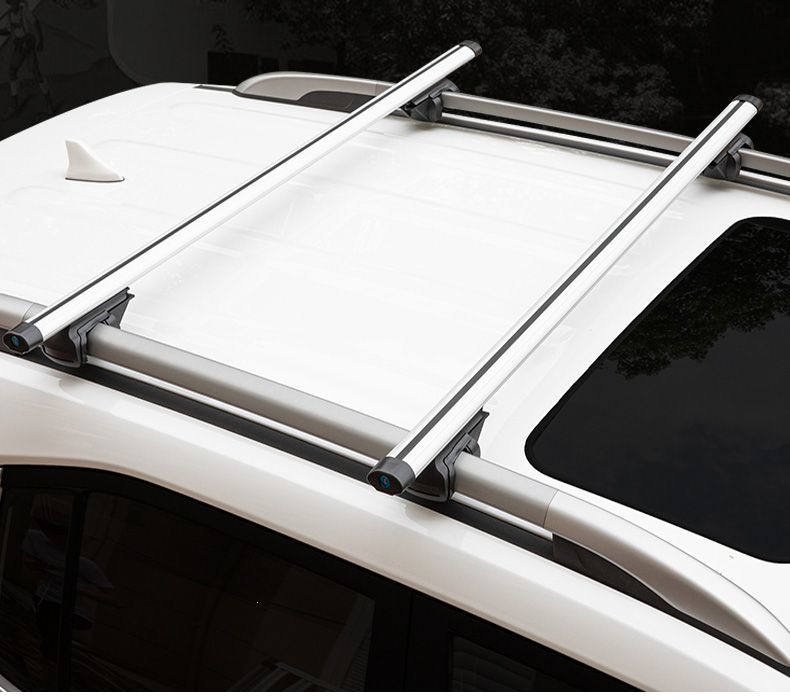 Car Luggage Rack Off-Road Suv Roof Rack Crossbar Aluminum Alloy Car Travel Rack Frame Heavy-Duty Roof Box